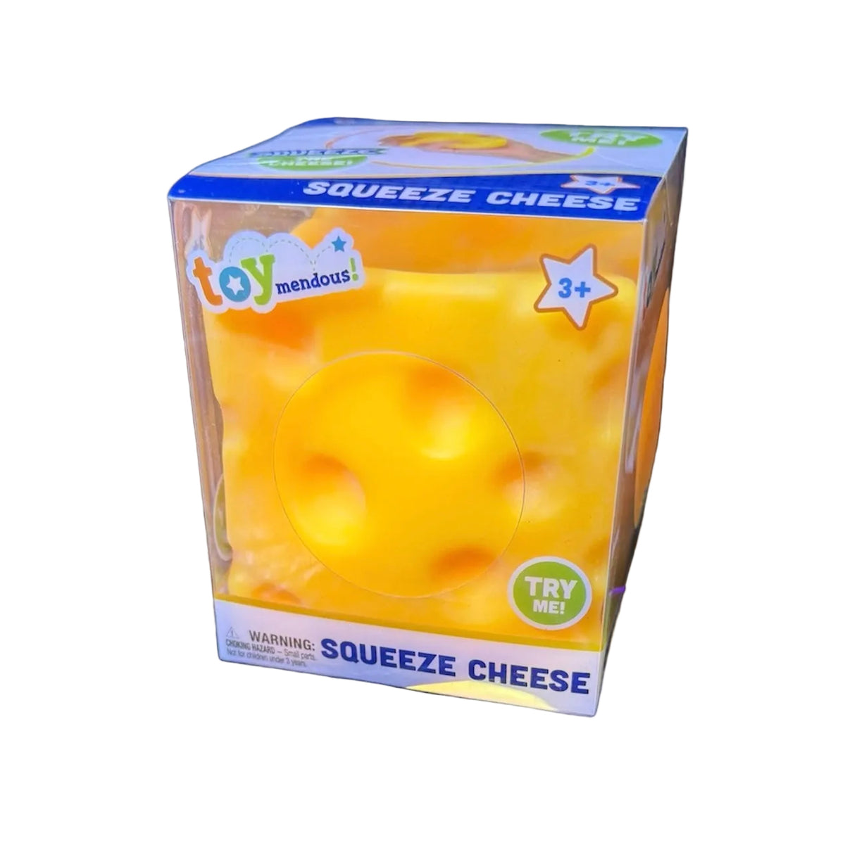 Squeezy Squish Cheese Cube