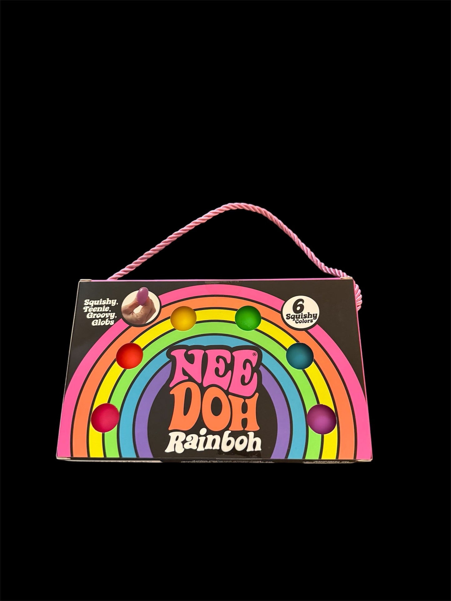 NeeDoh Rainboh 6 Pack – Groovy Squishy Stress Balls