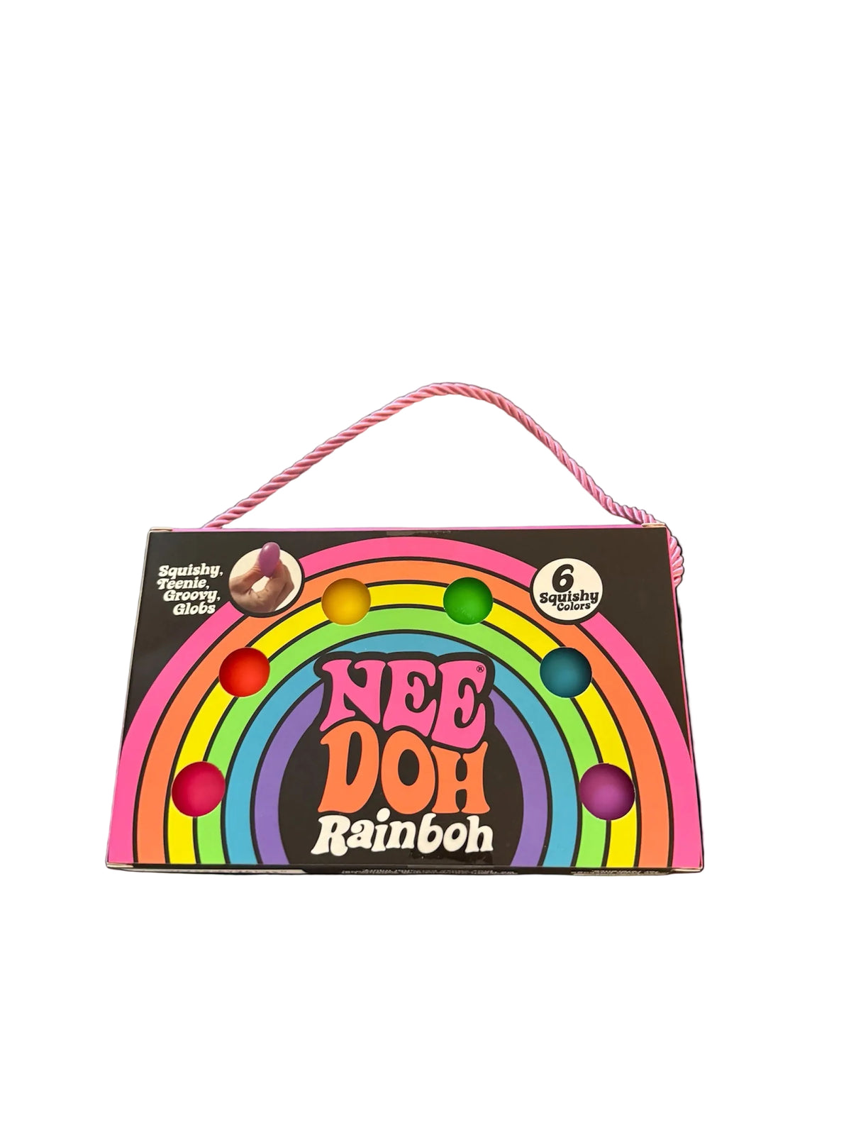 NeeDoh Rainboh 6 Pack – Groovy Squishy Stress Balls