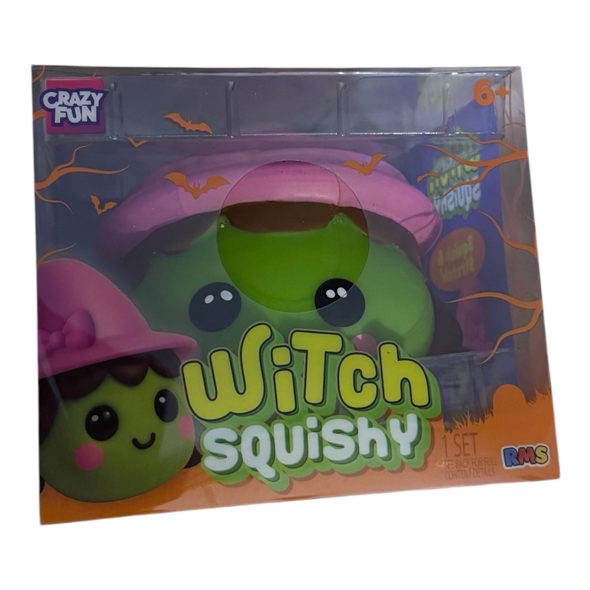 RMS Crazy Fun Witch Squishy