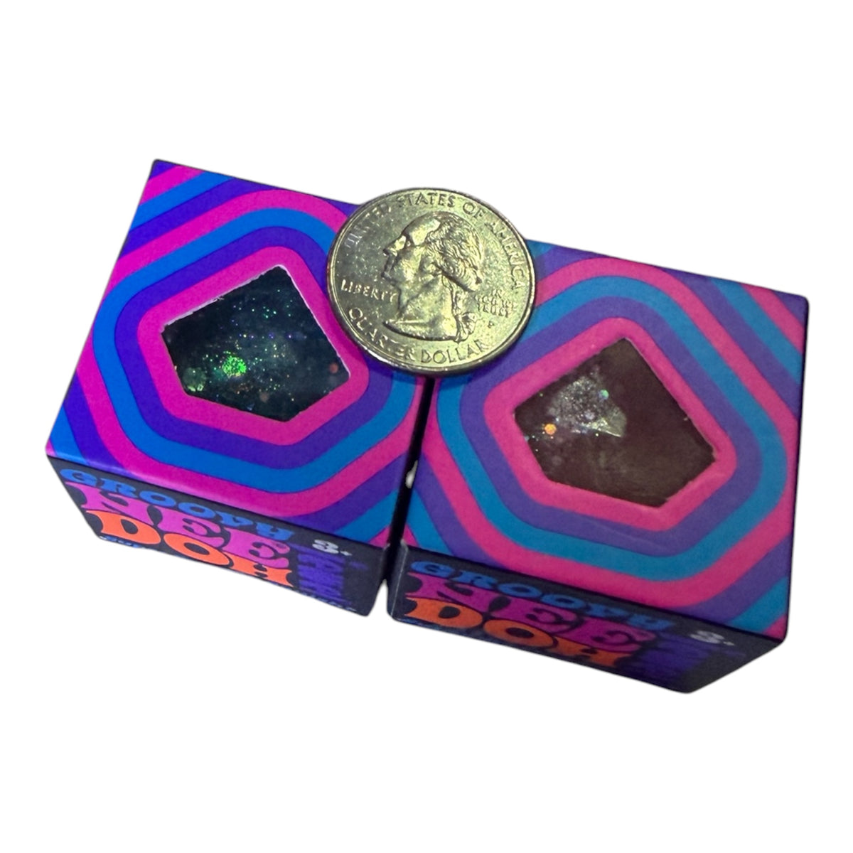 NeeDoh Teeny Groovy Jewel Cube