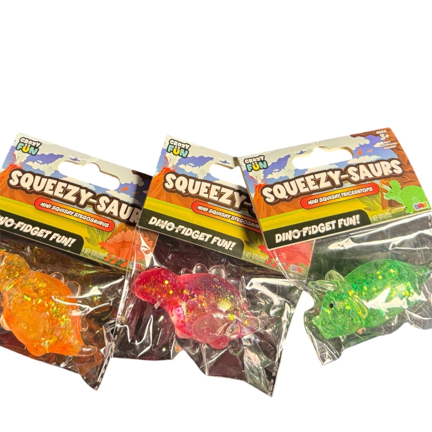 RMS Crazy Fun Squeezy-Saurs – Slow Rise Dino Squish Toy