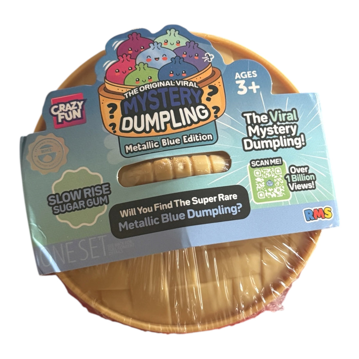 RMS Crazy Fun Viral Mystery Dumpling – Metallic Blue Edition