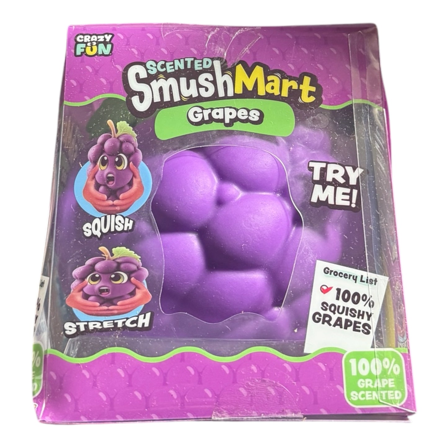 SmushMart Grapes – Grape Scented Squishy Toy