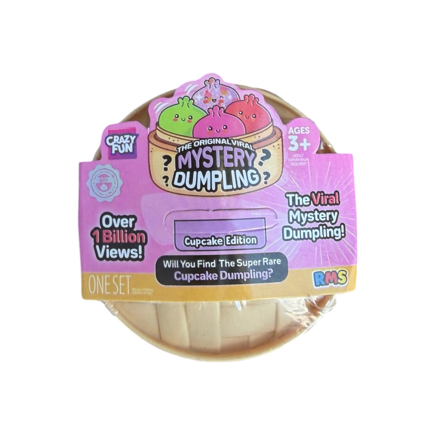 Crazy Fun RMS Mini Mystery Dumpling – Cupcake Edition