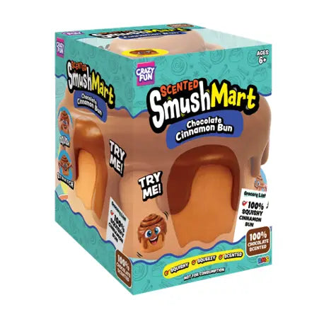 Crazy Fun RMS SmushMart Chocolate Cinnamon Bun Squishy (PRE-ORDER)