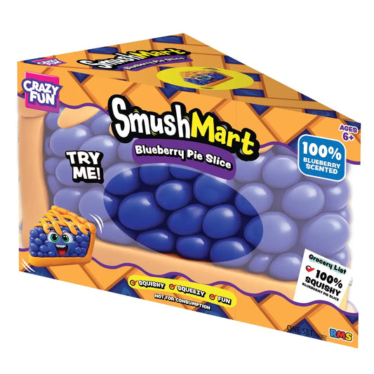 Crazy Fun RMS SmushMart Blueberry Pie Slice Squishy (PRE-ORDER)
