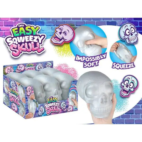 ORB Easy Squeezy Skull – Halloween Squishy