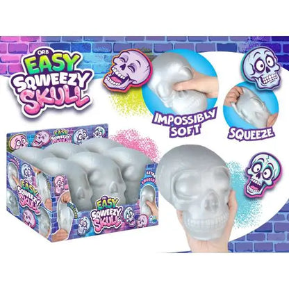 ORB Easy Squeezy Skull – Halloween Squishy