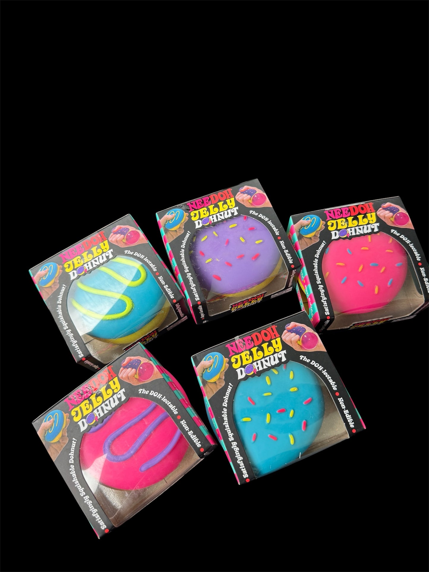 NeeDoh Jelly Donut – Squishy Sensory Fidget