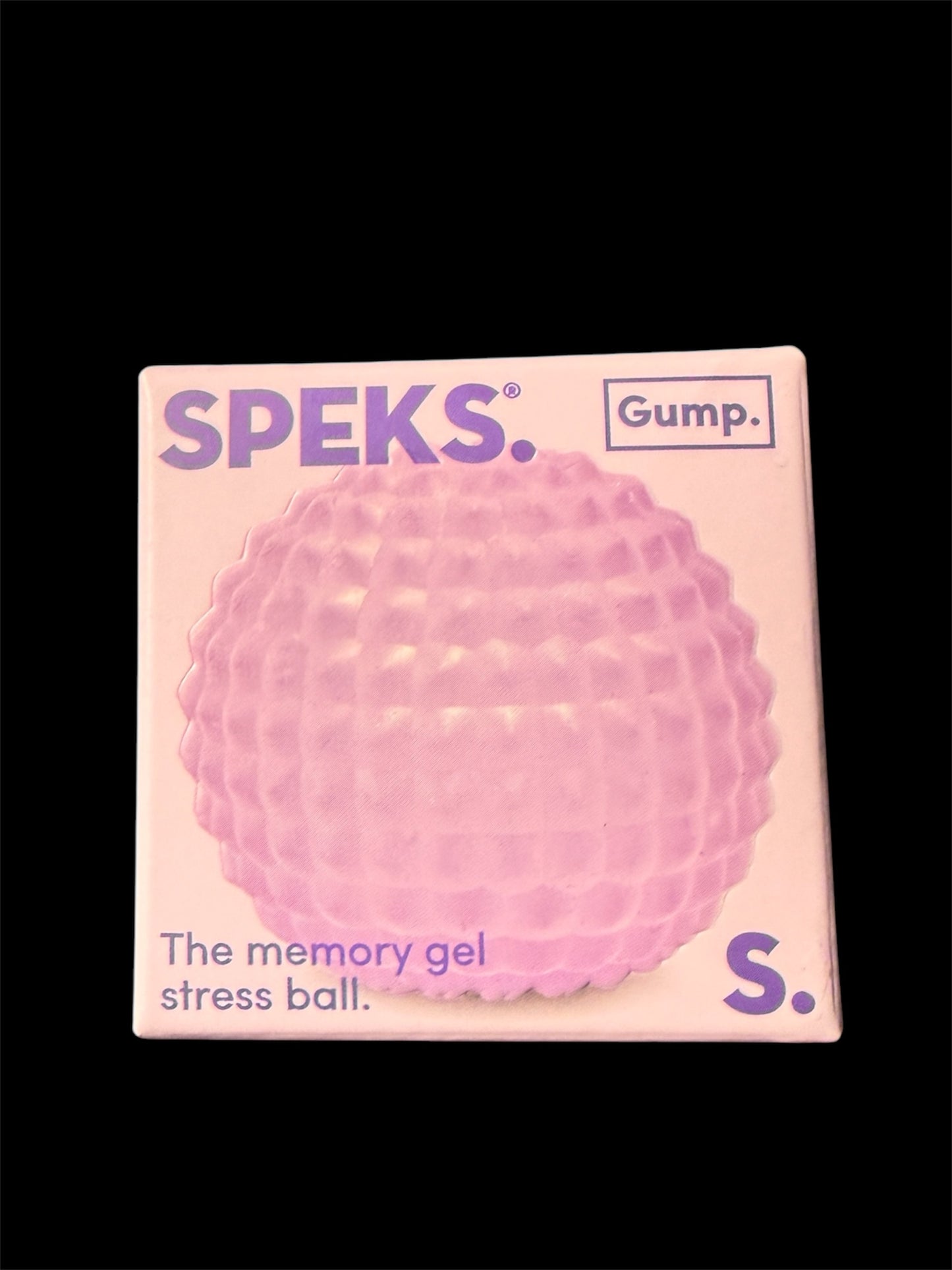 SPEKS Gump Memory Gel Stress Ball textured – Moon Jelly