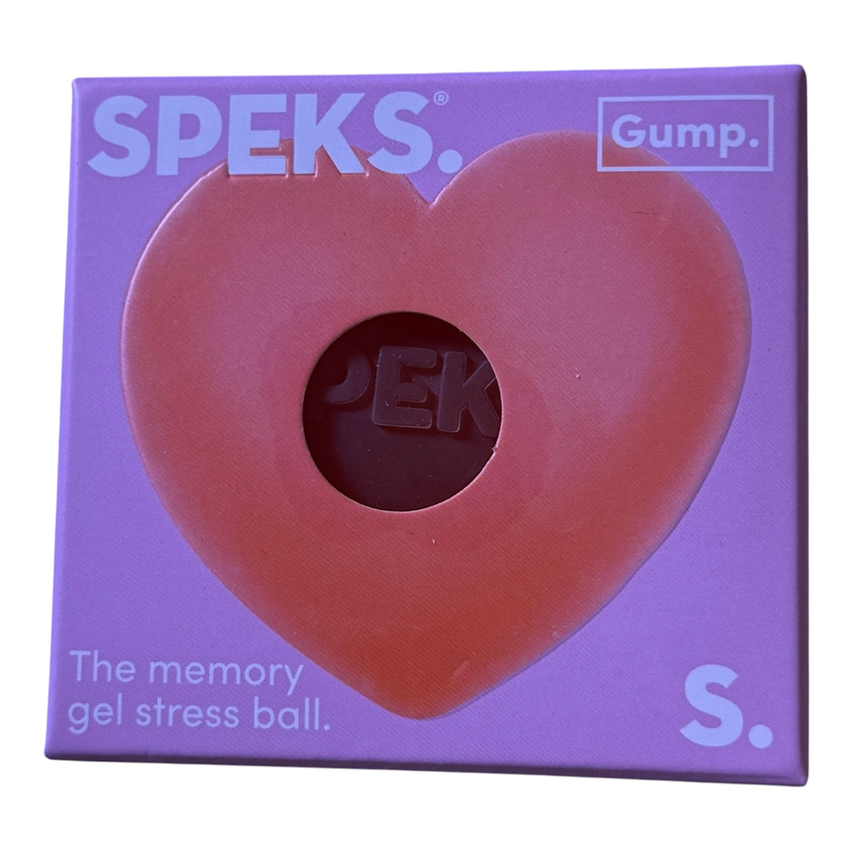 Speks Gump Heart – Rose (Red)