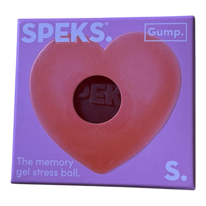 Speks Gump Heart – Rose (Red)