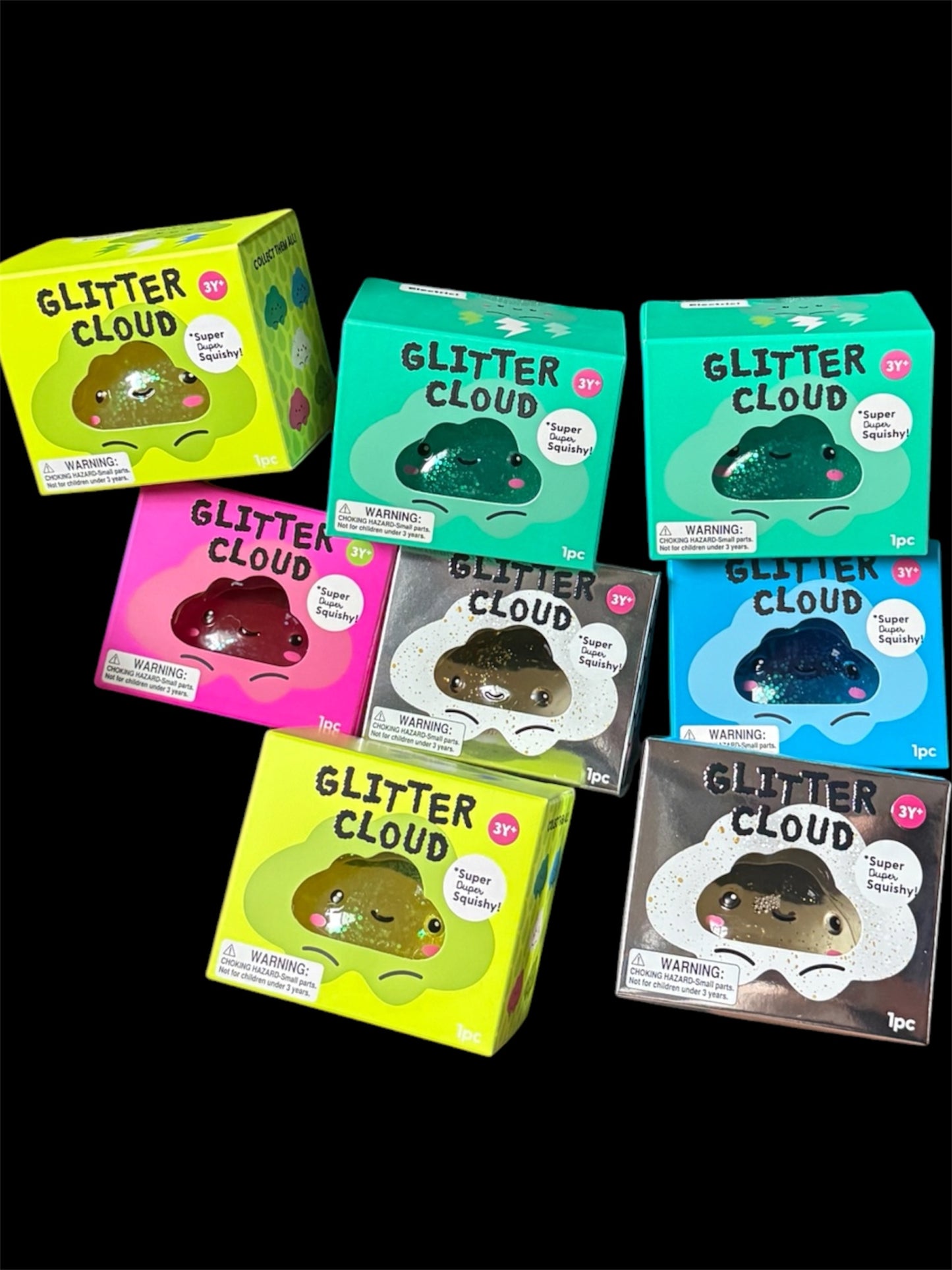 J’adore Glitter Cloud Squishy