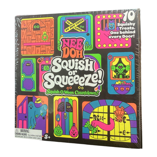 NeeDoh Squish or Squeeze Squish-O-Ween Countdown