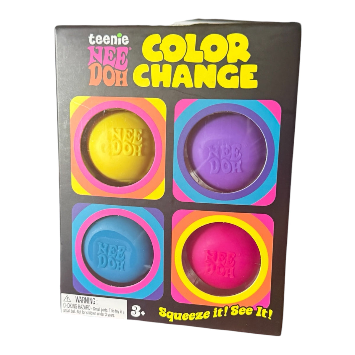Teenie NeeDoh Color Change 4-Pack
