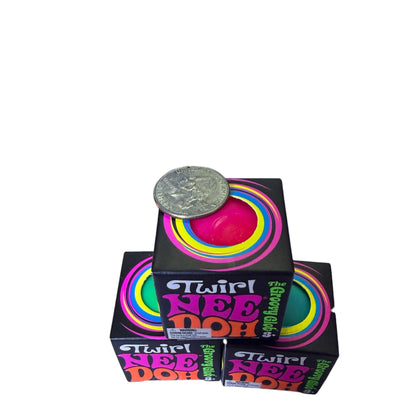 Twirl NeeDoh Mini Groovy Glob – Assorted Colors