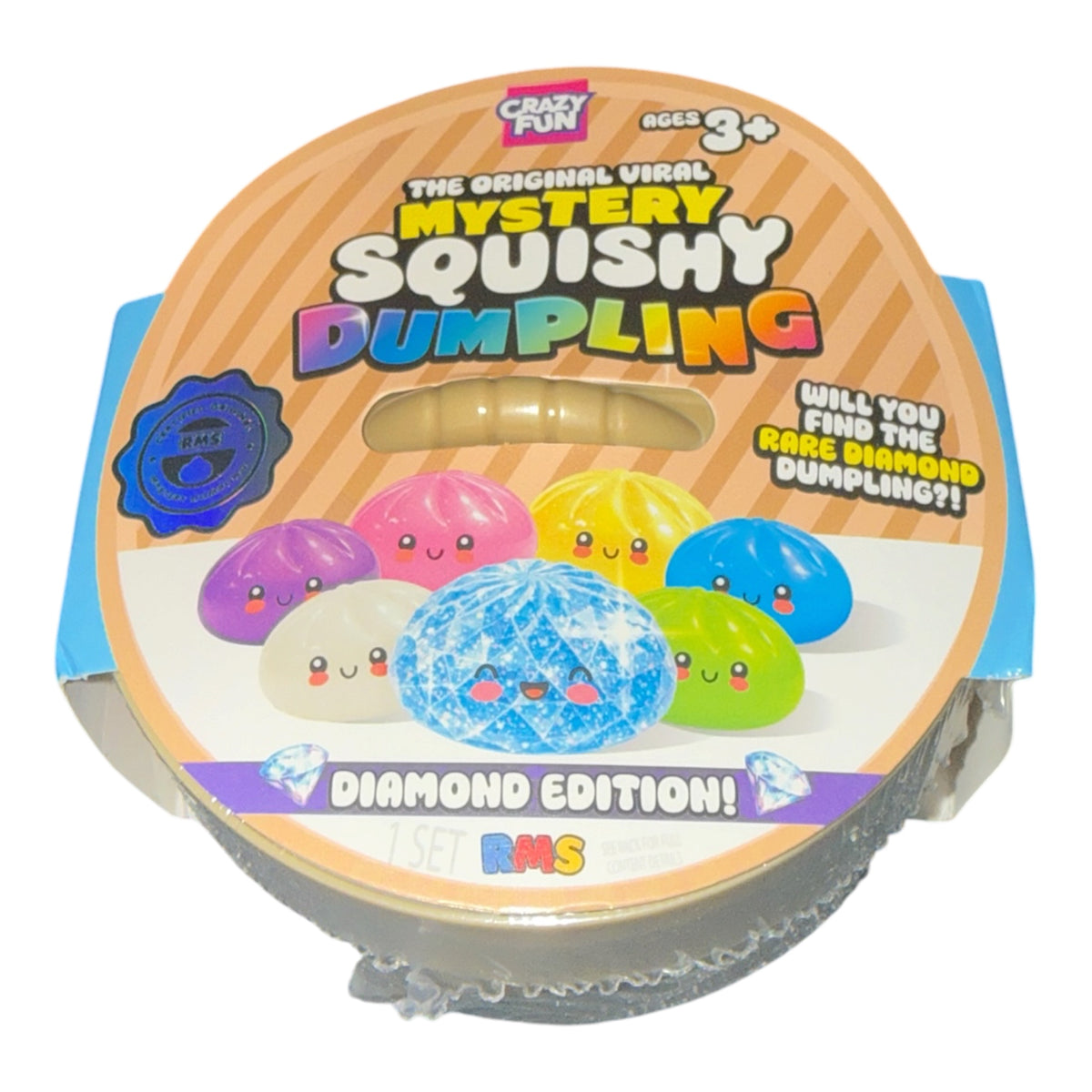 RMS Crazy Fun Mystery Squishy Dumpling – Diamond Edition