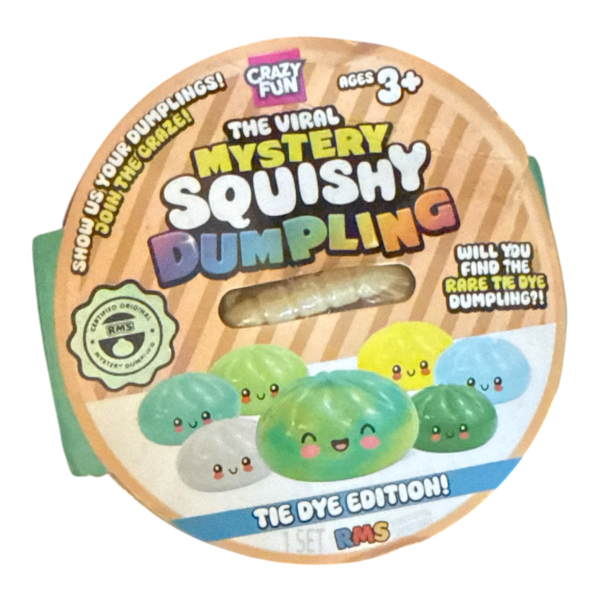 RMS Mystery Squishy Dumpling – Tie Dye Edition