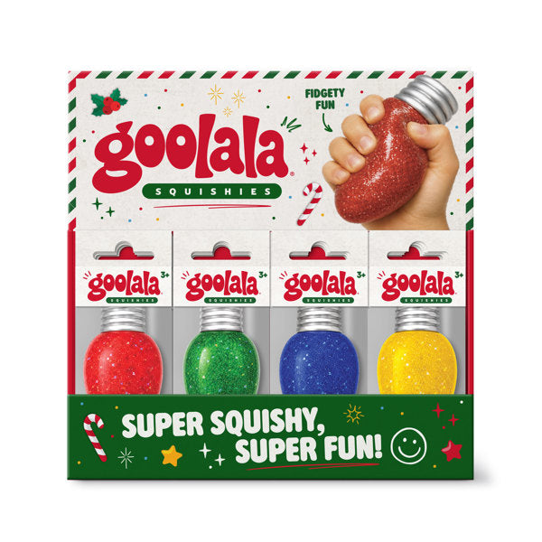Goolala Christmas Jingle Bulb Squishy
