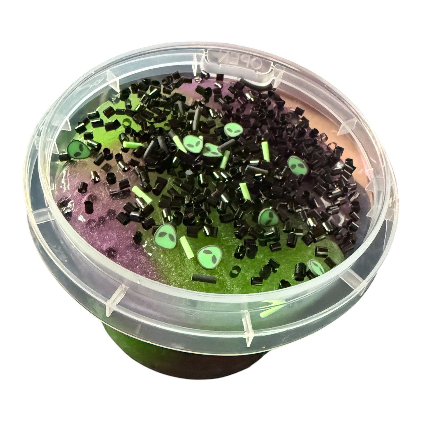 🛸 Gnarly Slime by Bria’s Slime Lab – Crunchy Bingsu Slime | Jolly Rancher Scented | 10 oz