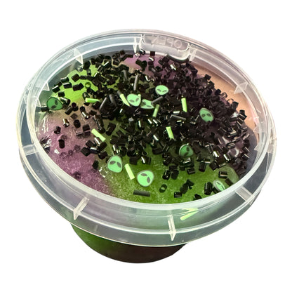🛸 Gnarly Slime by Bria’s Slime Lab – Crunchy Bingsu Slime | Jolly Rancher Scented | 10 oz