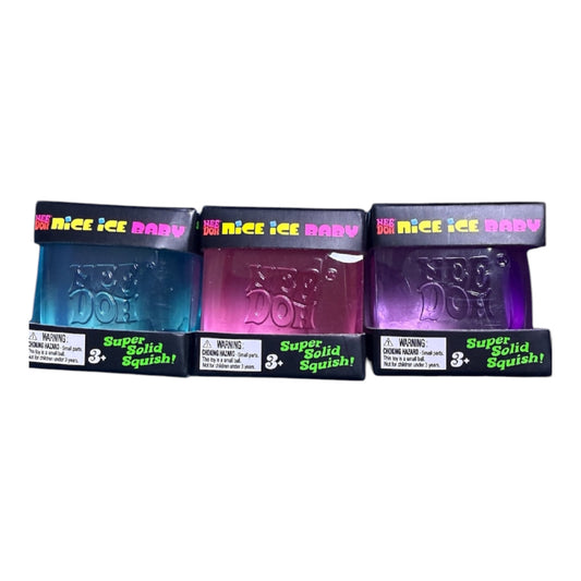 NeeDoh Nice Ice Baby – Mini Ice Cube Sensory Squish