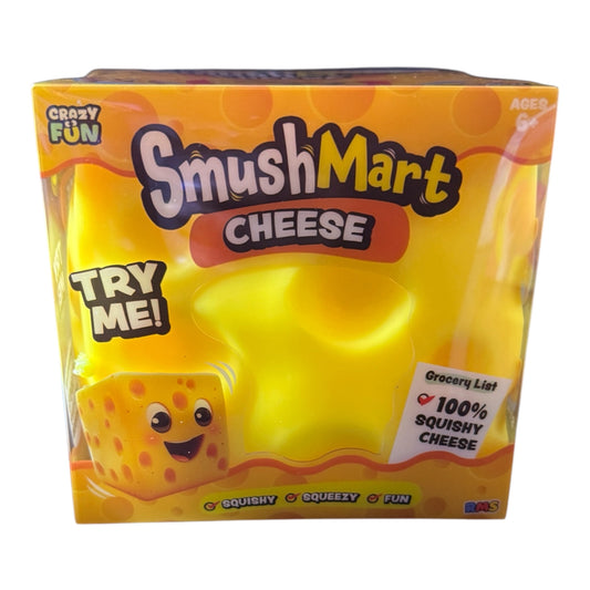 Crazy Fun RMS SmushMart Cheese Squishy