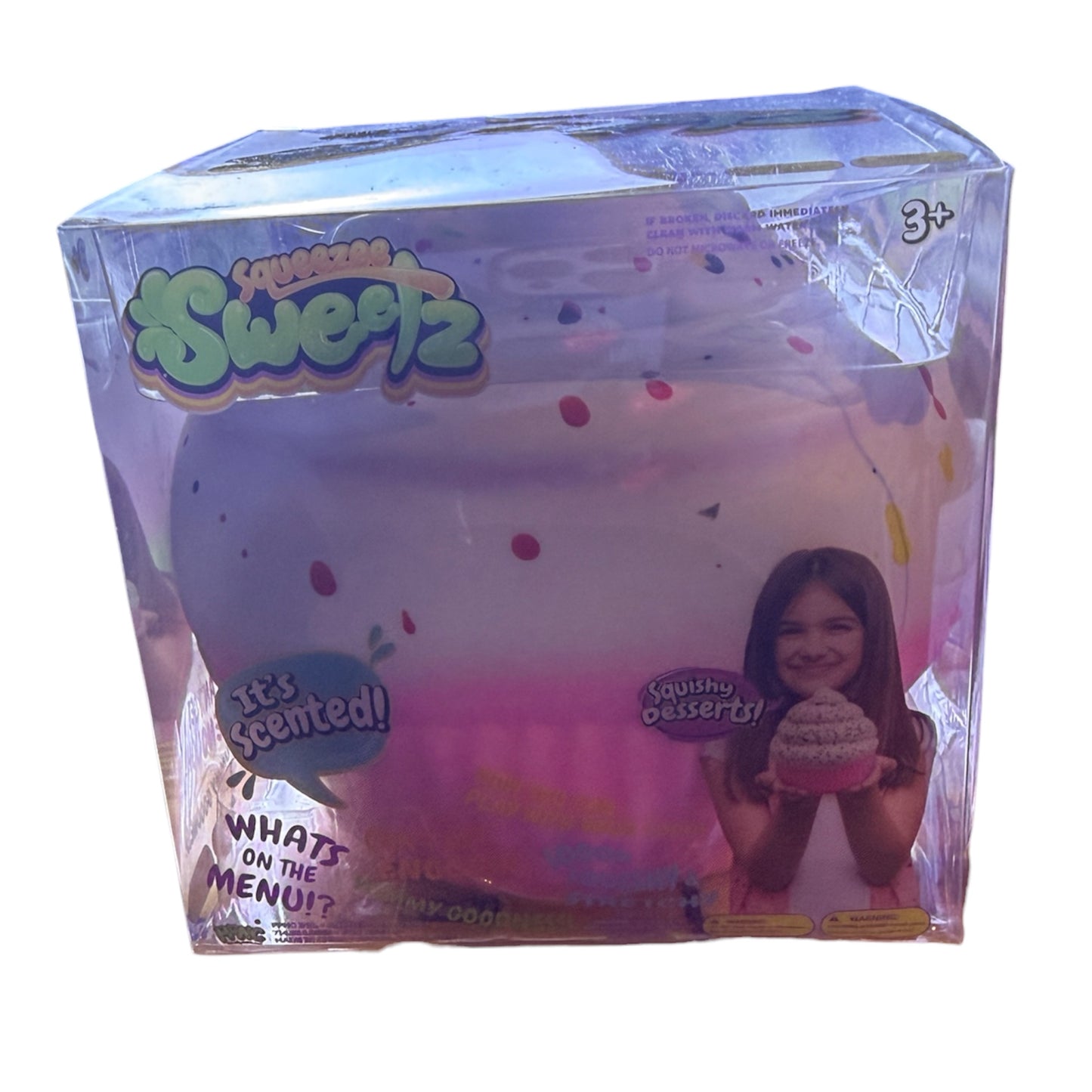 Squeeeze Sweetz Cupcake Jumbo Scented Squishy