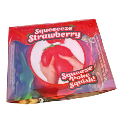 Squeeeze Strawberry Jumbo Sensory Squishy