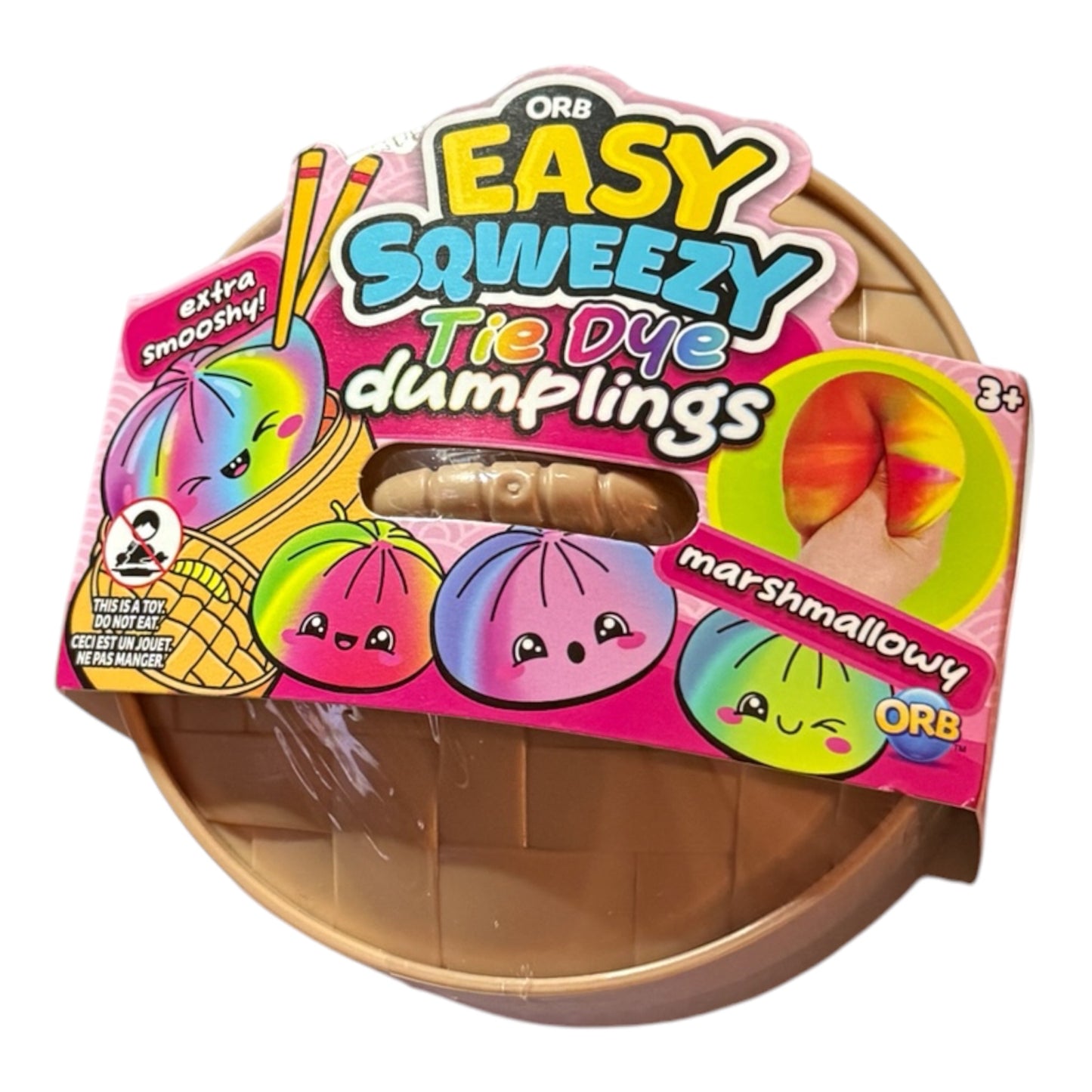 ORB Easy Squeezy Tie Dye Dumplings – Marshmallowy Sensory Squishy