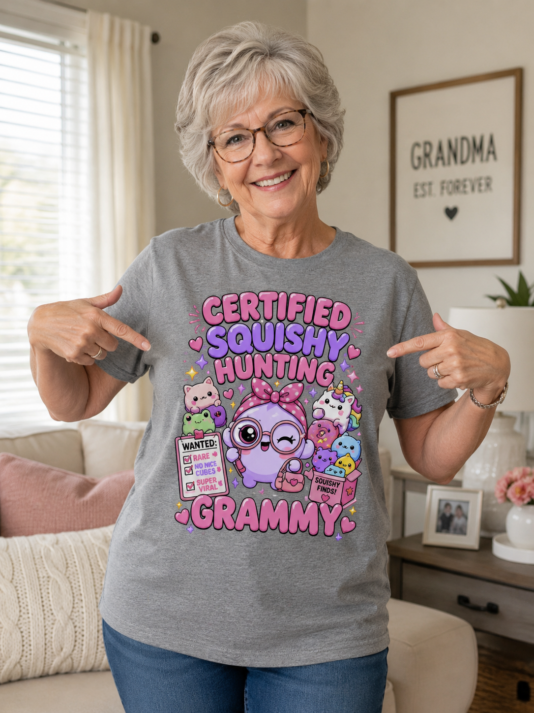 Certified Squishy Hunting Grammy™ Tee