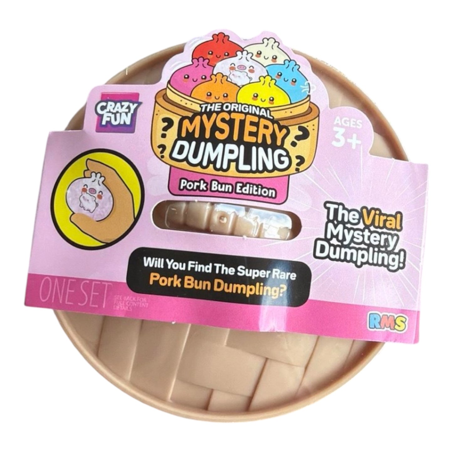 Crazy Fun RMS Original Mystery Dumpling – Pork Bun Edition