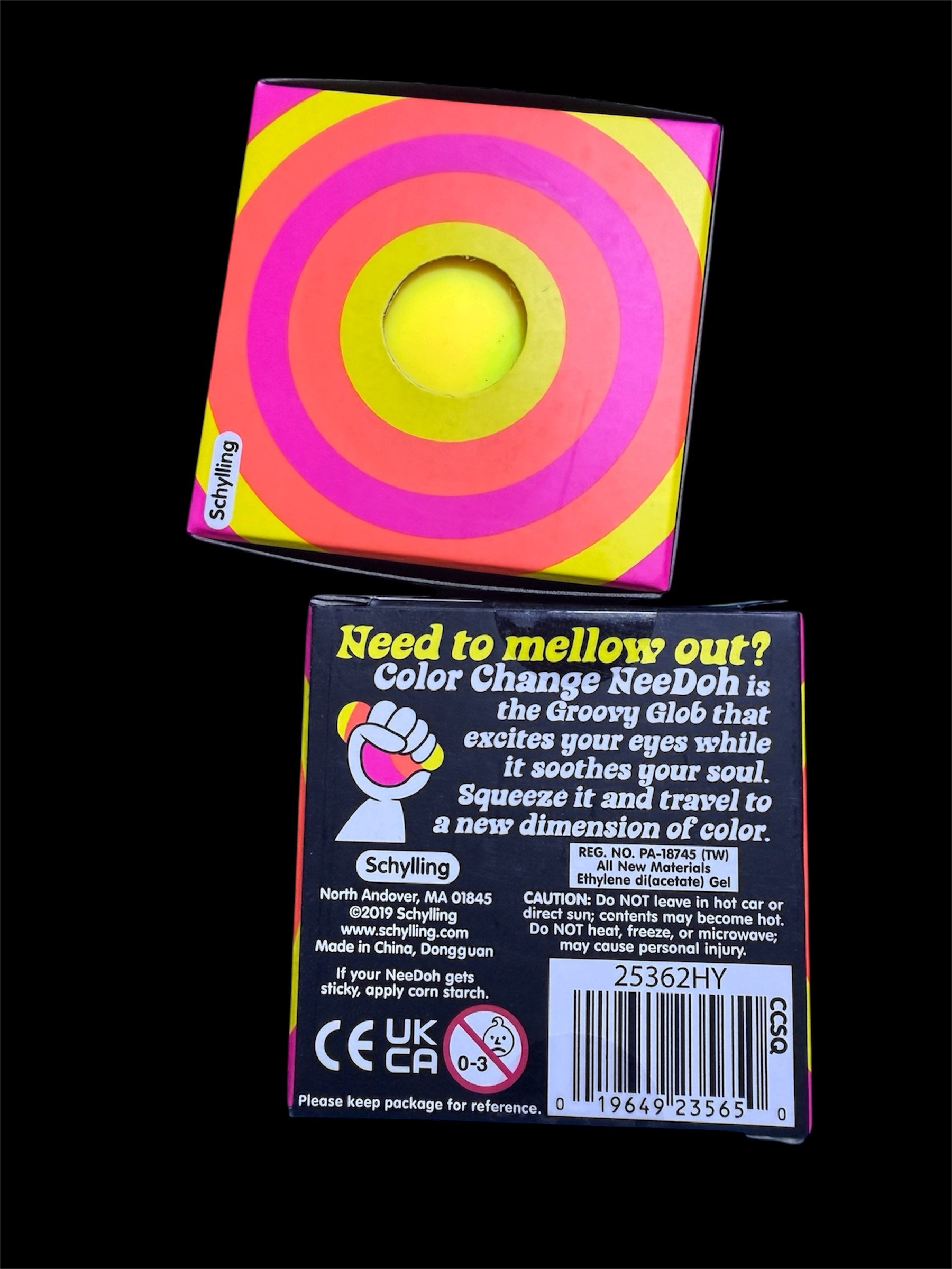 NeeDoh Color Change Ball – Squeeze Activated Sensory Squish